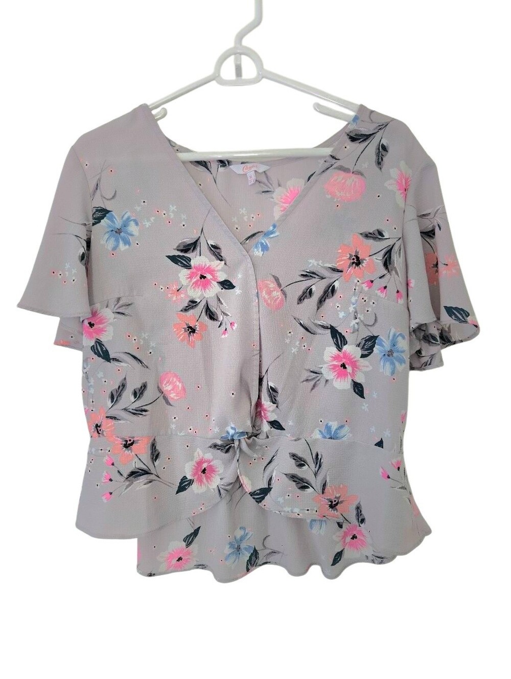 Candie's Floral Blouse